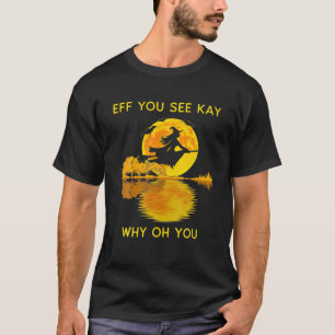 Eff je ziet hoe je weet waarom je niet met Hallowe T-shirt