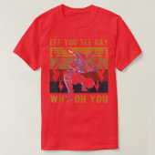 Eff You See Kay Why Oh You Cool Samurai Ninja  T-shirt (Design voorkant)