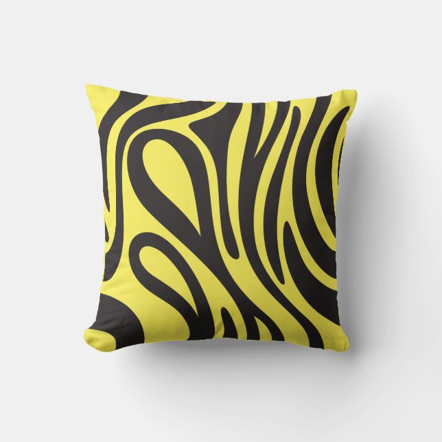 Effect Afrikaans zebra.natuur en minimalistisch Kussen (Voorkant)