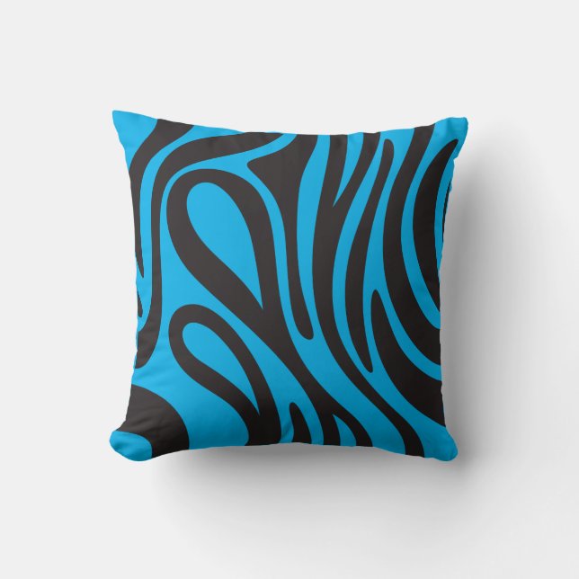 Effect Afrikaans zebra.natuur en minimalistisch Kussen (Voorkant)
