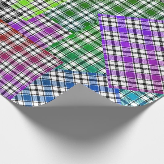  Effect Plaid Gift Wrap HAMbyWG Cadeaupapier (Hoek)