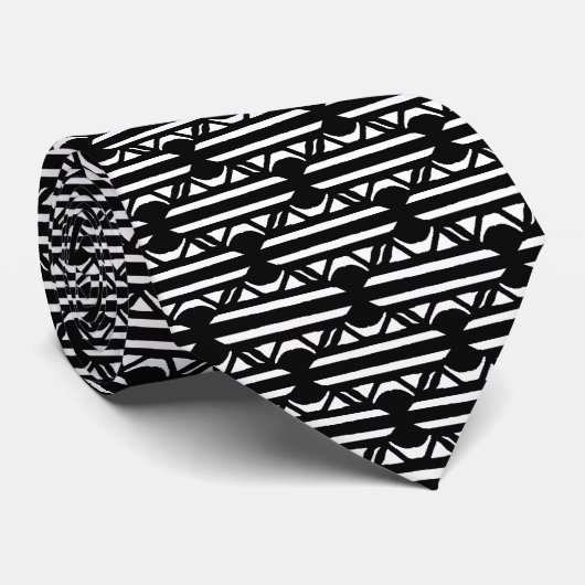 Effect trefgat stropdas (Opgerold)