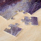Effect van Fog nabij Dieppe Monet Fine Art Legpuzzel (Zijkant)