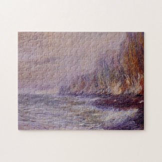 Effect van Fog nabij Dieppe Monet Fine Art Legpuzzel