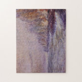 Effect van Fog nabij Dieppe Monet Fine Art Legpuzzel (Verticaal)