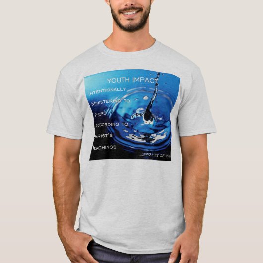 Effect van jongeren t-shirt (Voorkant)