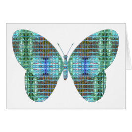 Effect van juwelig vlinderglas