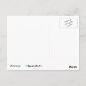 Effect van juwelig vlinderglas briefkaart (Achterkant)