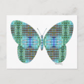 Effect van juwelig vlinderglas briefkaart (Voorkant)