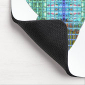 Effect van juwelig vlinderglas muismat (Hoek)