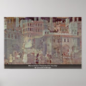 Effecten van goed bestuur in de stad" poster (Voorkant)