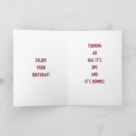 EFFECTEN VAN ROLLERCOASTER **40e** Kaart (Binnen)