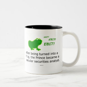 Effectenanalyst Tweekleurige Koffiemok