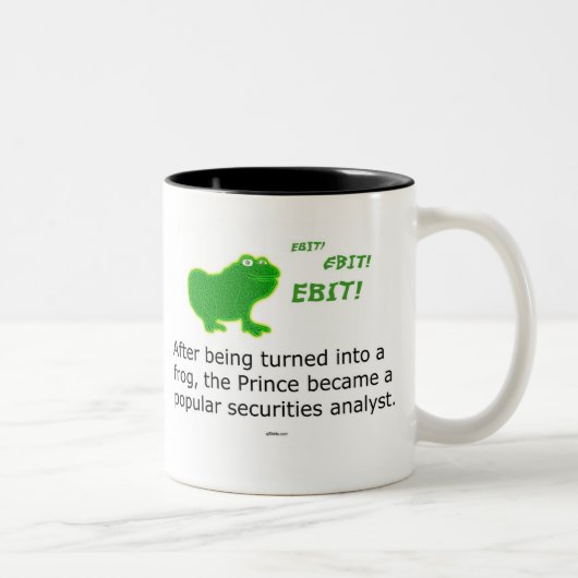 Effectenanalyst Tweekleurige Koffiemok (Rechts)