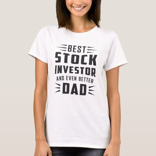 effectenbeurs beursgenoteerde Bullehandelaar T-shirt (Voorkant)