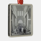 Effectenbeurs Metalen Ornament (Rechts)