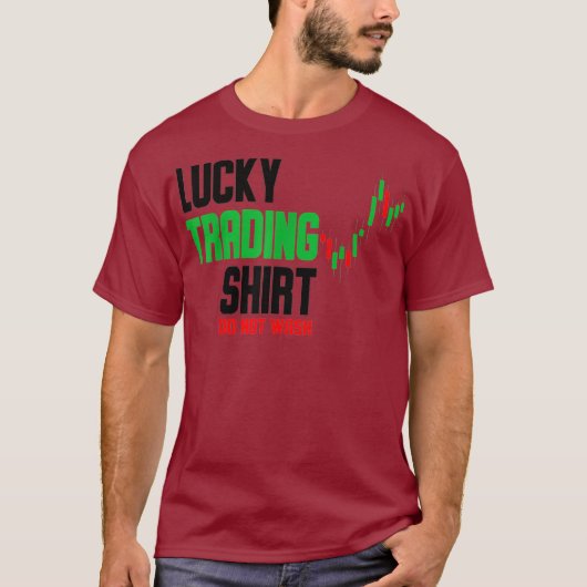 Effectenbeurs op de beurs van Lucky Trading shirt (Voorkant)