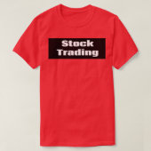 Effectenhandel 2 t-shirt (Design voorkant)