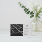 effectenmakelaar | Investering | data-analist Visitekaartje (Staand voorkant)