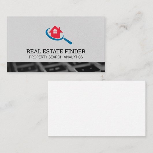 effectenmakelaar | Investering | Data Analyst Busi Visitekaartje (Voorkant / Achterkant)