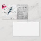 effectenmakelaar | Investering | Financieel Visitekaartje (Voorkant / Achterkant)