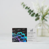 effectenmakelaar | Investering | hedgefondsbeheerd Visitekaartje (Staand voorkant)