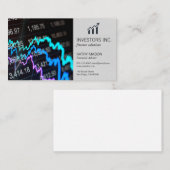 effectenmakelaar | Investering | hedgefondsbeheerd Visitekaartje (Voorkant / Achterkant)