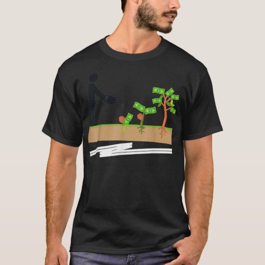 Effectenmarkten Handelscentrale Grafisch T-shirt (Voorkant)