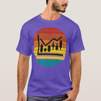 Effectenmarkthandelaar Effectenbank Retro Cadeft T-shirt