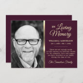 EFFECTIEF EFFICIËNTIEF GEWENST U Foto Bedankkaart (Voorkant / Achterkant)