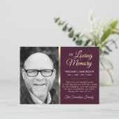 EFFECTIEF EFFICIËNTIEF GEWENST U Foto Bedankkaart (Staand voorkant)