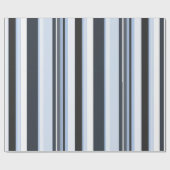 Effectieve hedendaagse diagonale strepen cadeaupapier (Vlak)