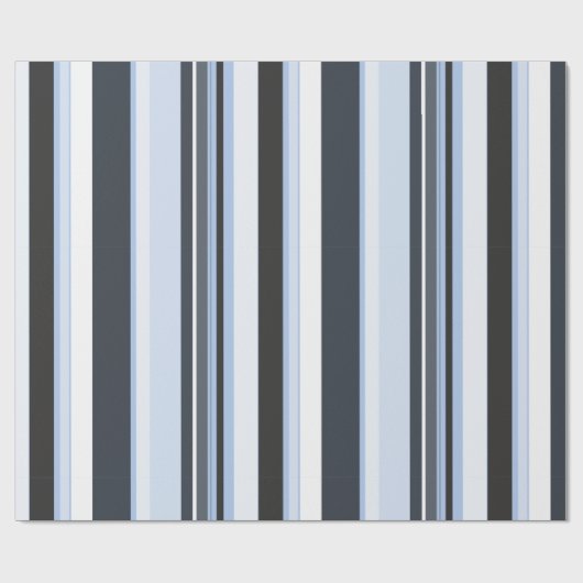 Effectieve hedendaagse diagonale strepen cadeaupapier (Vlak)