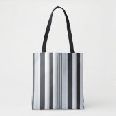 Effectieve hedendaagse verticale strepen tote bag (Voorkant)