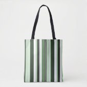 Effectieve hedendaagse verticale strepen tote bag (Voorkant)