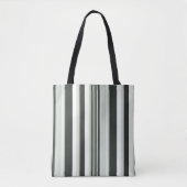 Effectieve hedendaagse verticale strepen tote bag (Voorkant)
