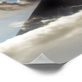 Effectieve uitbarsting Klyuchevskoy Volcano. Kamch Poster (Hoek)