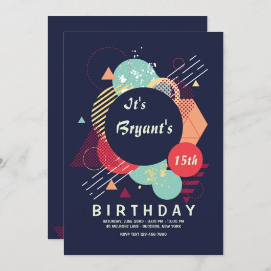 Effectuitnodiging Kaart (Voorkant / Achterkant)