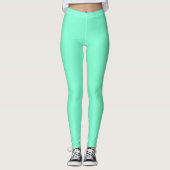 Effektief Aquamarijn Leggings (Voorkant)