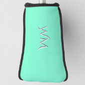 Effektief Aquamarijn met Monogram Golfheadcover (Draai 90)