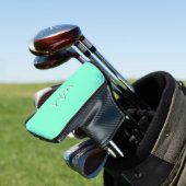 Effektief Aquamarijn met Monogram Golfheadcover (Insitu)
