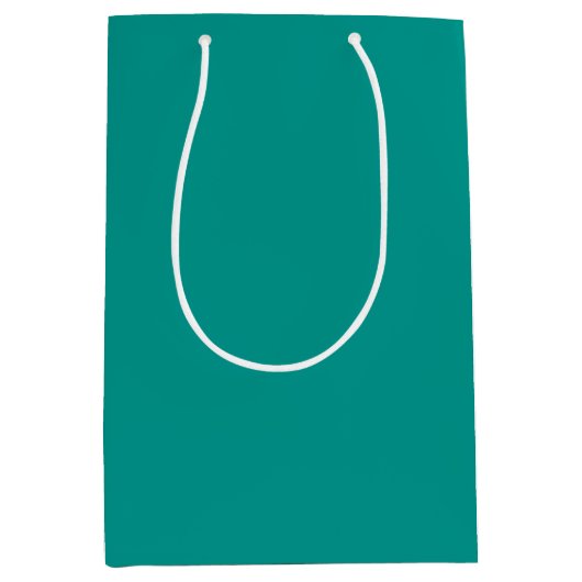 Effektief Tealgroen Medium Cadeauzakje (Voorkant)