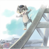 Effel Tower Vinyl Sticker - (Diverse Maten) (Voorkant)