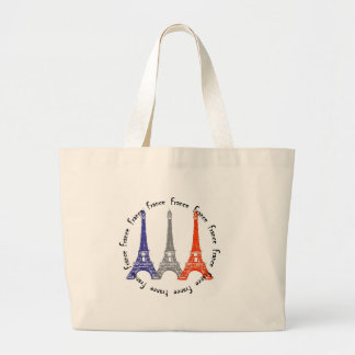 effeltoren grote tote bag