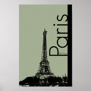 effeltower-parijs poster