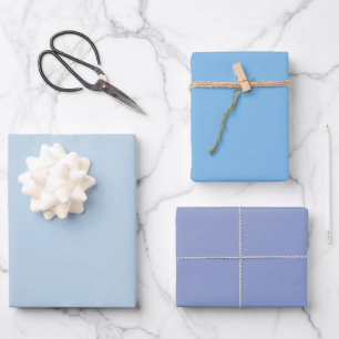 Effen Aqua Steenkool Plafond Blauwe Schaduwen 3 Ti Inpakpapier Vel