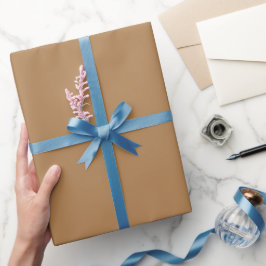 Effen Beige Bruine Kleur Schakering Tonaard Cadeaupapier