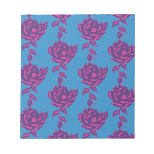 effen bloem notitieblok (Voorkant)