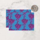 effen bloem notitiekaartje (Voorkant / Achterkant in situ)