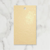 Effen cyaan blauwe achtergrond | Minimale zomersti Cadeaulabels (Voorkant)